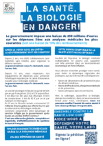 Lire la suite : Signez la pétition "La santé, la biologie en danger"